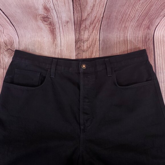 Favorite Daughter Size 34 The Masha Super High Rise Wide Leg Jeans Phantom - Picture 5 of 14